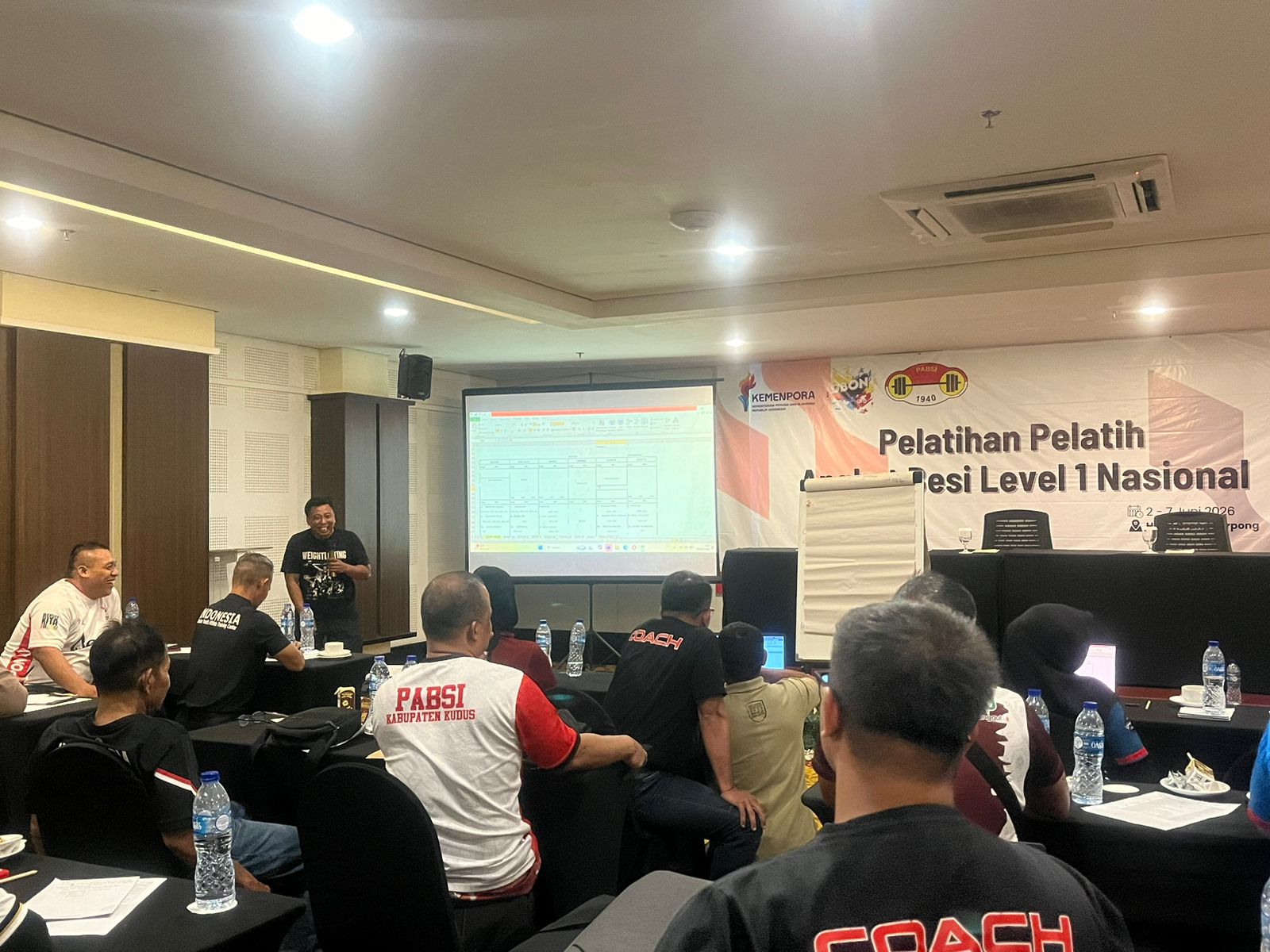 National Coaching Course Level 1 in Indonesia - Coaching Clinic at Grand Serpong Hotel